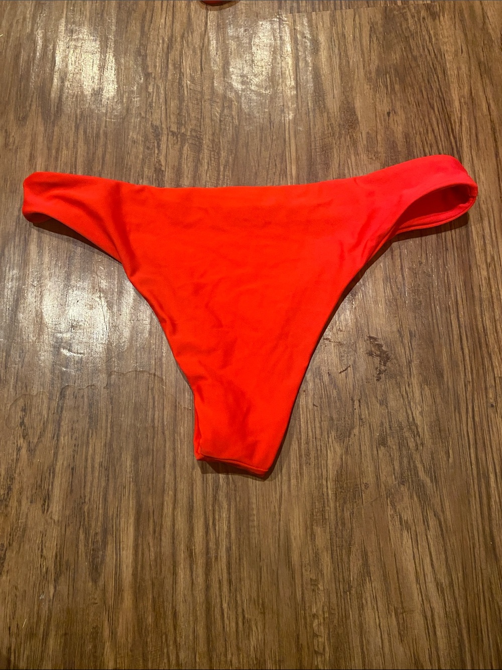 Red Triangle String Bikini Set size large - Picture 4 of 4